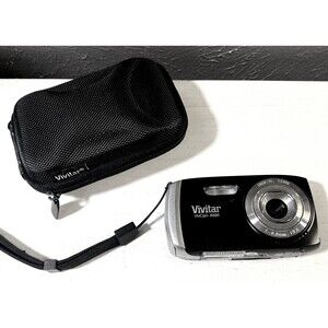 Vivitar Vivicam X020 10.1MP Compact Digital Camera And Case - Tested